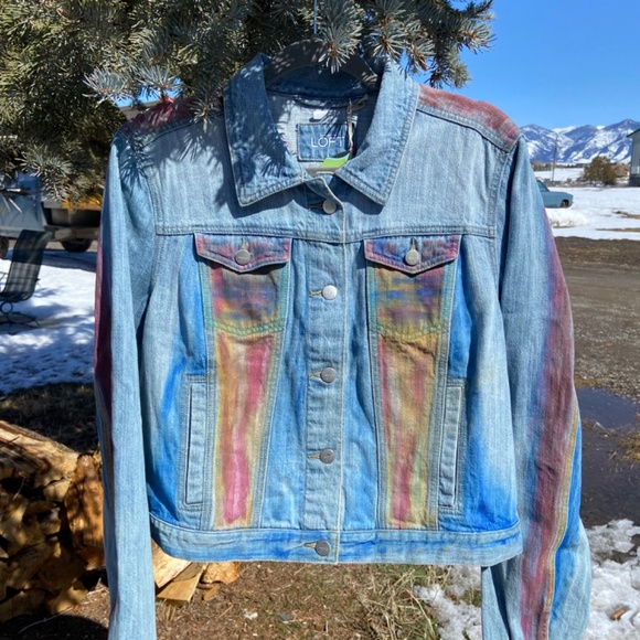 Loft Stars & Stripes One of a Kind Denim - Picture 10 of 16